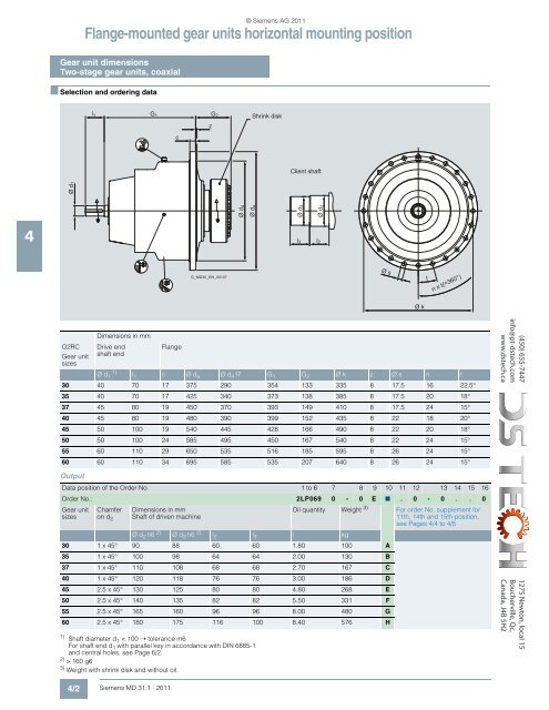 FLENDER gear units - DS TECH