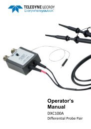DXC100A probe information & calibration procedure