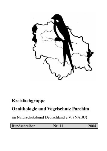 Kreisfachgruppe Ornithologie und Vogelschutz Parchim - OAMV