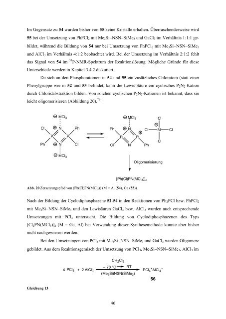 Synthese neuer Cyclodiphosph(V)azene - Anorganische Chemie ...