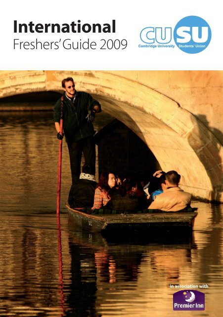 Freshers' Guide 2009 - CUSU International - University of Cambridge