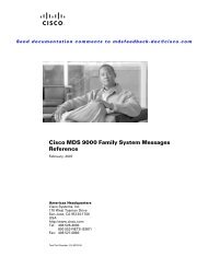 Cisco MDS 9000 Family System Messages Reference