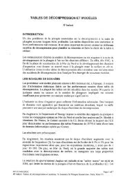 Tables de décompression et modèles J.P. IMBERT format PDF - 411ko