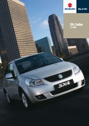 SX4 Sedan - Suzuki