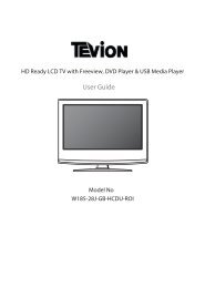 User Guide -Tevion - W185-28J-GB-HCDU-ROI.indd