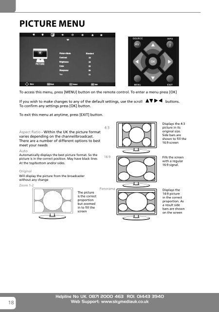 User Guide -Tevion - W185-28J-GB-HCDU-ROI.indd