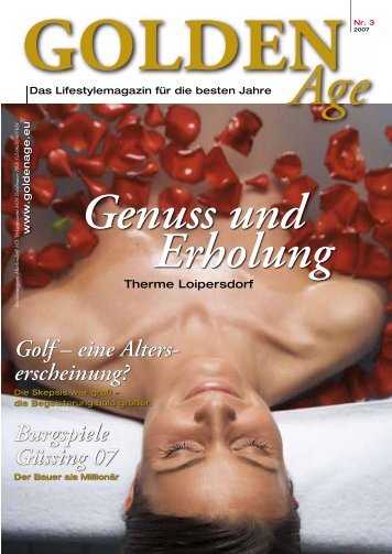 Burgspiele Güssing 07 Golf – eine Alters ... - bei GOLDENAge