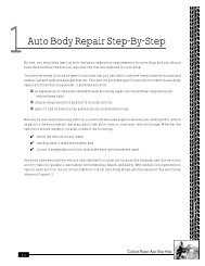 Auto Body Repair Step-By-Step - Mass.Gov