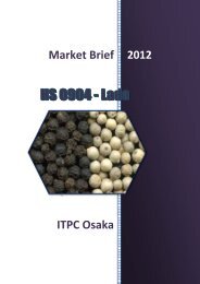 Market Brief - ITPC Osaka