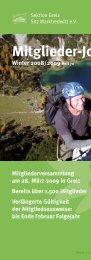 Mitglieder-Journal - Deutscher Alpenverein Sektion Greiz Sitz ...