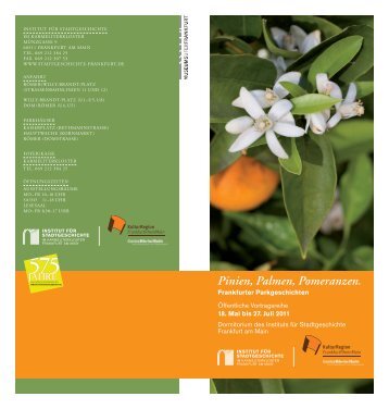 Flyer downloaden - KulturRegion Frankfurt RheinMain