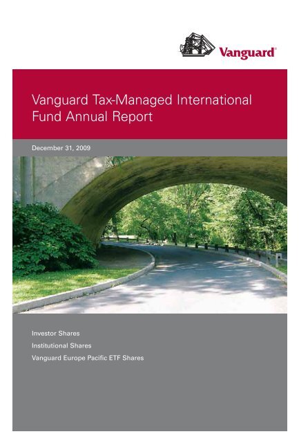 Vanguard Tax-Managed International Fund Annual Report ...