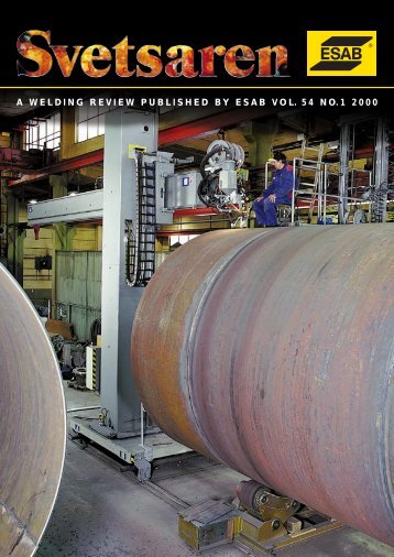 A welding review published by esab vol. 54 no.1 2000