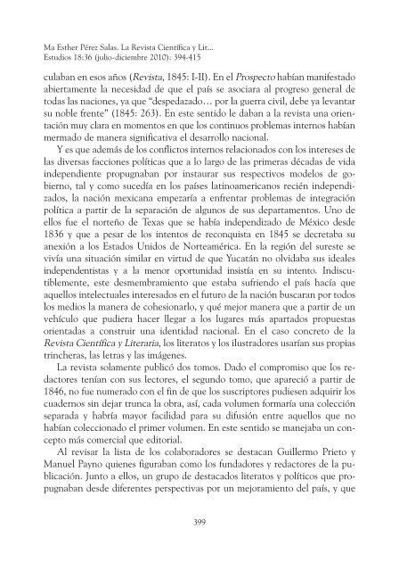 La Revista cientÃ­fica y literaria - Estudios â Revista de ...