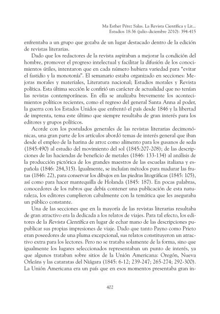 La Revista cientÃ­fica y literaria - Estudios â Revista de ...