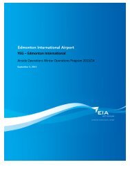YEG â Edmonton International Edmonton International Airport