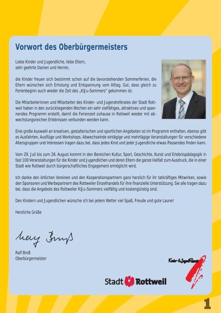 KiJu-Sommerzeit - Kinder- & Jugendreferat