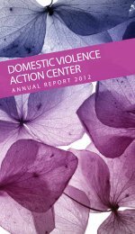 DOMESTIC VIOLENCE ACTION CENTER