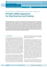 HF Radar WERA Application for Ship Detection and Tracking