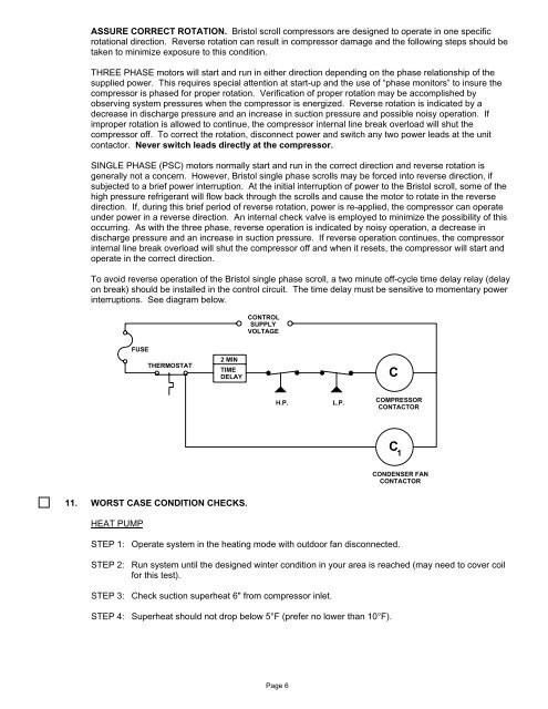 Bristol Scroll Compressors - Desco Energy