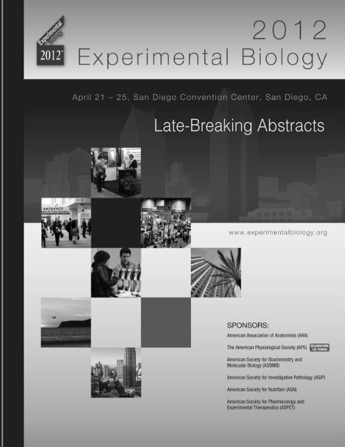 Late Breaking Program - Experimental Biology