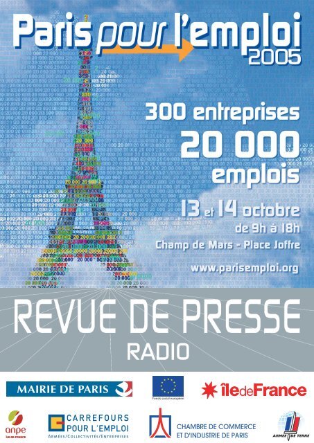Script presse Radio - Carrefour Emploi