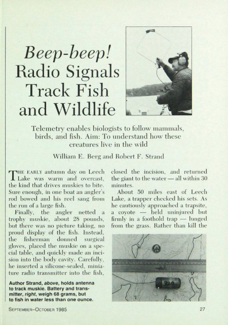 215 Beep-beep! Radio Signals Track Fish and Wildlife - webapps8