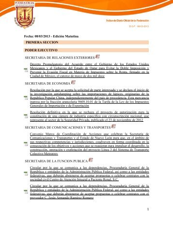 1 Fecha: 08/03/2013 - Poder Judicial del Estado de Chiapas