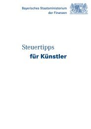 Steuertipps fÃ¼r KÃ¼nstler - Haff und Partner Steuerberater ...