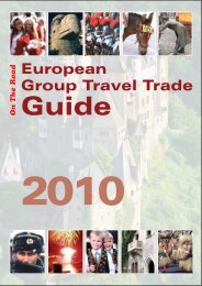 European Group Travel Trade Guide 2010 - On The Road