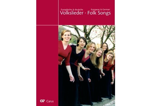 Volkslieder · Folk Songs