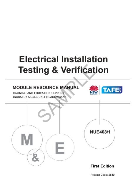 Electrical Installation Testing & Verification - vetres