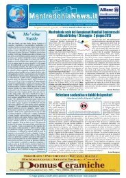 Giornale N. 23 - ManfredoniaNews.it