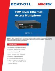 Data Sheet - MRO-TEK