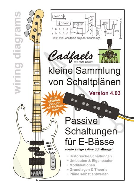 Schaltplan-Sammlung fÃ¼r E-BÃ¤sse - Version 4.03 - Groovemonster