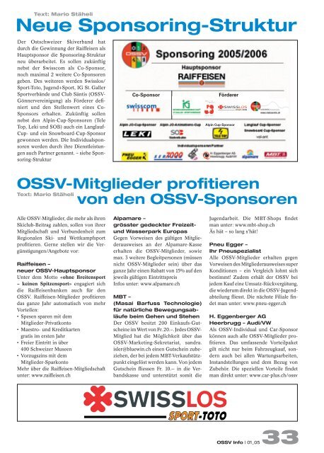 OSSV-Info