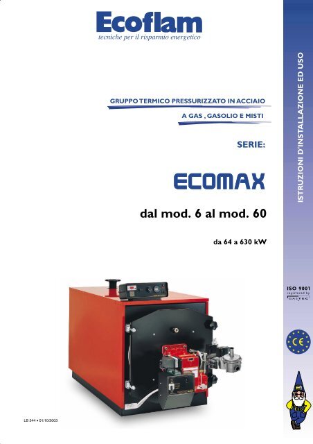 Caldaia Ecoflam Ecomax - Certened