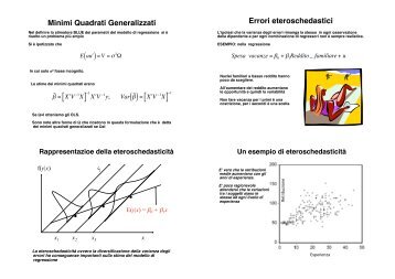 Regressione Multipla_03 - Dipartimento di Economia e Statistica