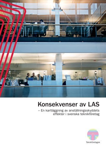 Konsekvenser av LAS - TeknikfÃ¶retagen