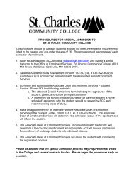 Under 16 Application for Admission Form (PDF) - St. Charles ...