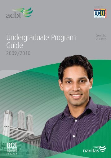Undergraduate Program Guide - Navitas