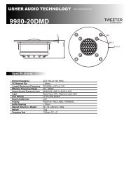 9980-20DMD - Usher Audio