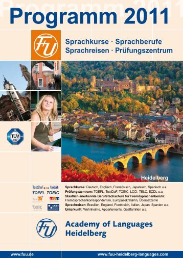 Prüfungszentrum - F+U Academy of Languages Heidelberg