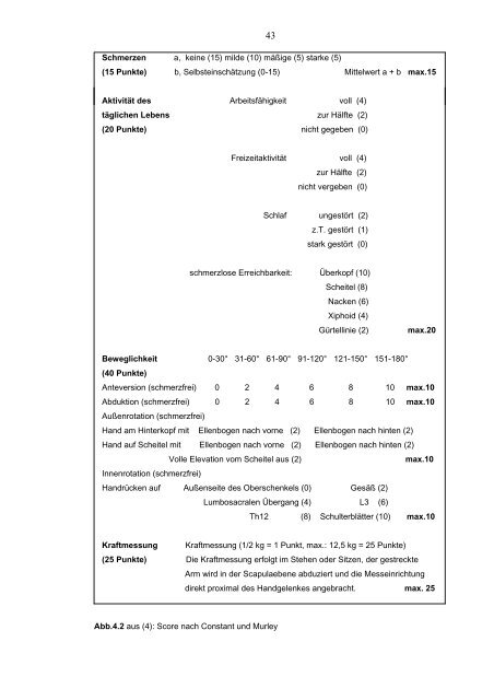 Aus der Abteilung für Unfallchirurgie Chirurgische Klinik mit ...