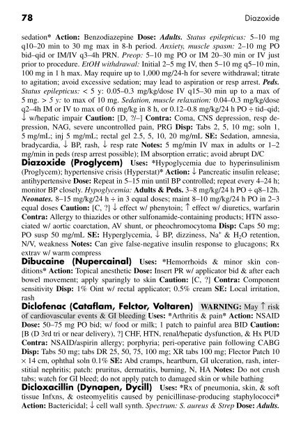 Clinician's Pocket Drug Reference 2008