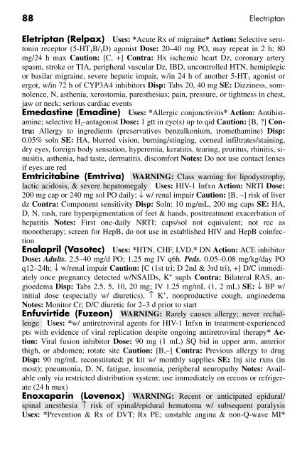 Clinician's Pocket Drug Reference 2008