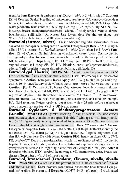 Clinician's Pocket Drug Reference 2008