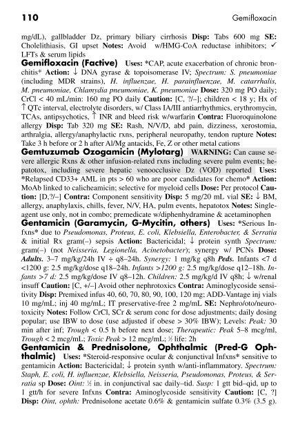 Clinician's Pocket Drug Reference 2008