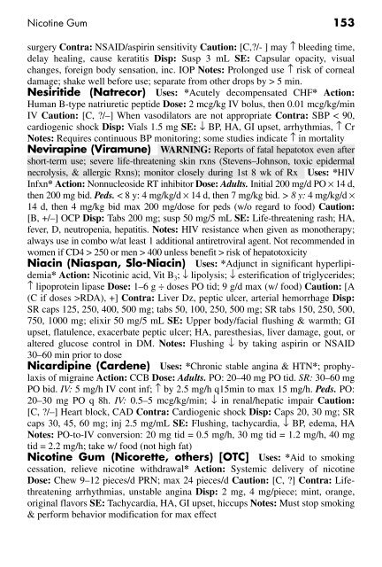 Clinician's Pocket Drug Reference 2008