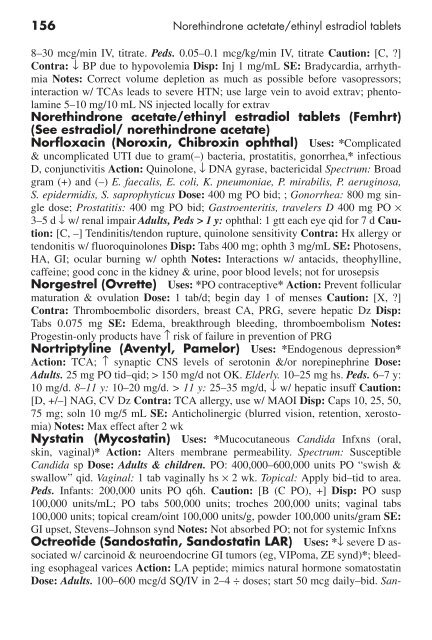 Clinician's Pocket Drug Reference 2008